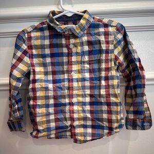 Toddler Boy Button Down Shirt 2T